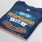 alhamdulillah navy blue t-shirt bangladesh