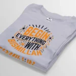 begin everything with bismillah gray t-shirt bangladesh