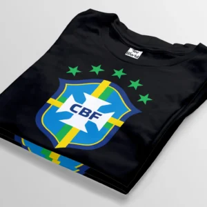 cbf brazil football black t-shirt bangladesh tee world