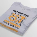 don't worry when civil engineer is there gray t-shirt bangladesh tee world