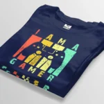 i am a gamer navy blue t-shirt bangladesh tee world