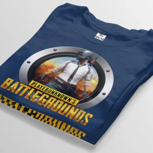 pubg navy blue t-shirt bangladesh tee world