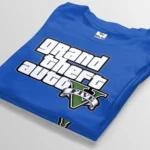 gta v royal blue t-shirt bangladesh tee world