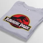 jurassic park gray t-shirt bangladesh tee world