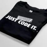 just code it black t-shirt bangladesh tee world