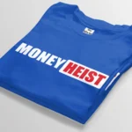 money heist royal blue t-shirt bangladesh tee world