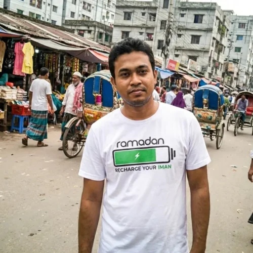 Ramadan Recharge T-Shirt in Bangladesh: Boost Iman This Ramadan photo review