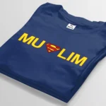 muslim navy blue t-shirt bangladesh tee world