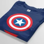 captain america navy blue t-shirt bangladesh tee world
