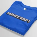 minecraft royal blue t-shirt bangladesh tee world
