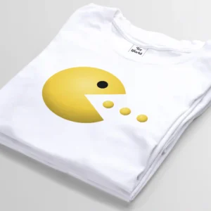 pac-man white t-shirt bangladesh tee world