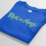 rick and morty royal blue t-shirt bangladesh tee world