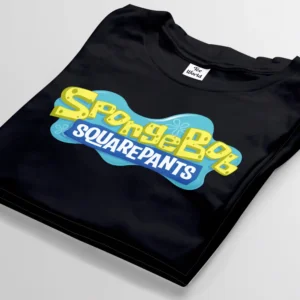 spongebob black t-shirt bangladesh tee world