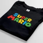 super mario black t-shirt bangladesh tee world