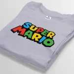 super mario gray t-shirt bangladesh tee world