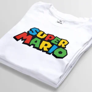super mario white t-shirt bangladesh tee world