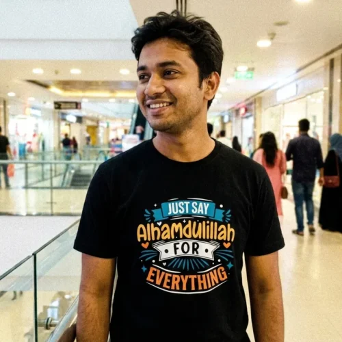 Best Alhamdulillah for Everything T-Shirt Bangladesh - 100% Ultimate Premium Tee photo review