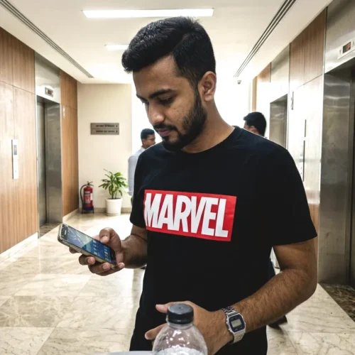 Best Marvel Logo T-Shirt Bangladesh - 100% Ultimate Premium Tee photo review