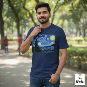 Van Gogh Starry Night T-Shirt Bangladesh