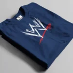 wwe navy blue t-shirt bangladesh tee world