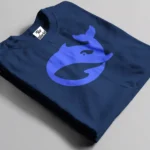 deep seek logo navy blue t-shirt bangladesh tee world