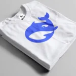 deep seek logo white t-shirt bangladesh tee world