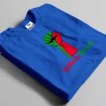 Inquilab Zindabad royal blue t-shirt bangladesh tee world