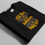 islam is my deen black t-shirt bangladesh tee world