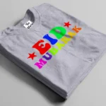 eid mubarak colorful gray t-shirt bangladesh tee world