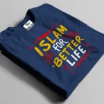 islam for better life navy blue t-shirt bangladesh tee world