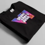 grand theft auto vi black t-shirt bangladesh tee world