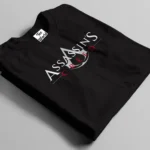 Assassins Creed Logo T-Shirt in Bangladesh – Premium Cotton Tee 2 assassins creed black t-shirt bangladesh tee world