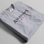 assassins creed gray t-shirt bangladesh tee world