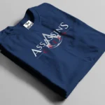 assassins creed navy blue t-shirt bangladesh tee world