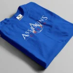 assassins creed royal blue t-shirt bangladesh tee world
