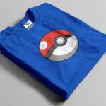 pokemon poke ball royal blue t-shirt tee world bangladesh