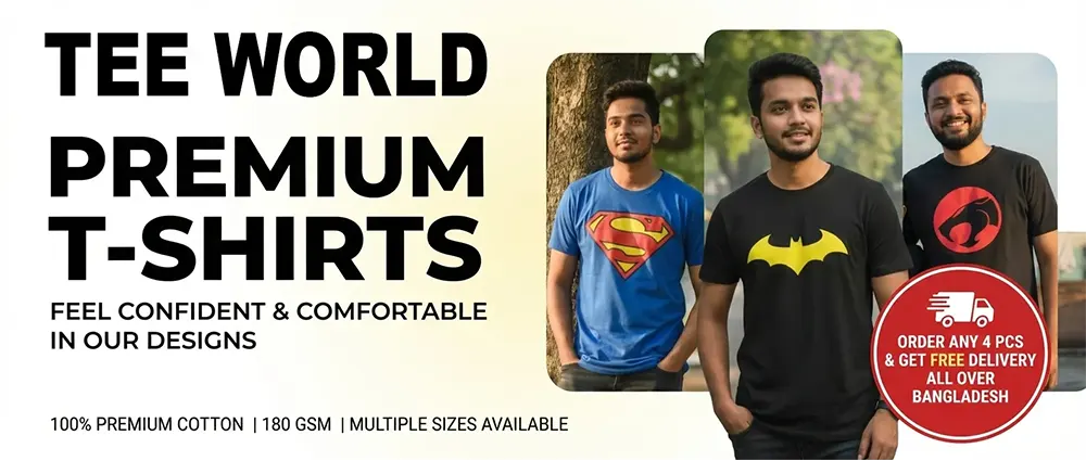 Tee World Best T-shirt Banner