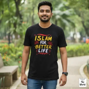 Home 240 Islam For Better Life T-Shirt Bangladesh