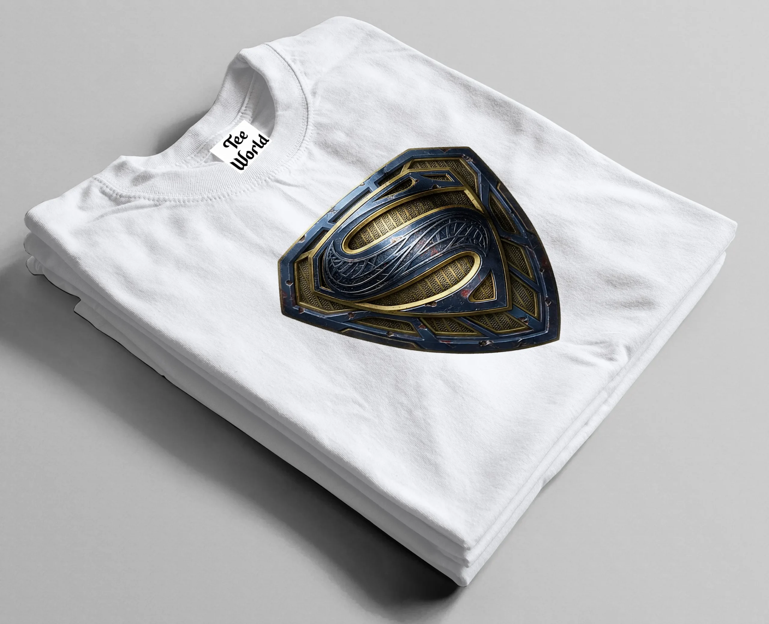 superman inspired white t-shirt bangladesh