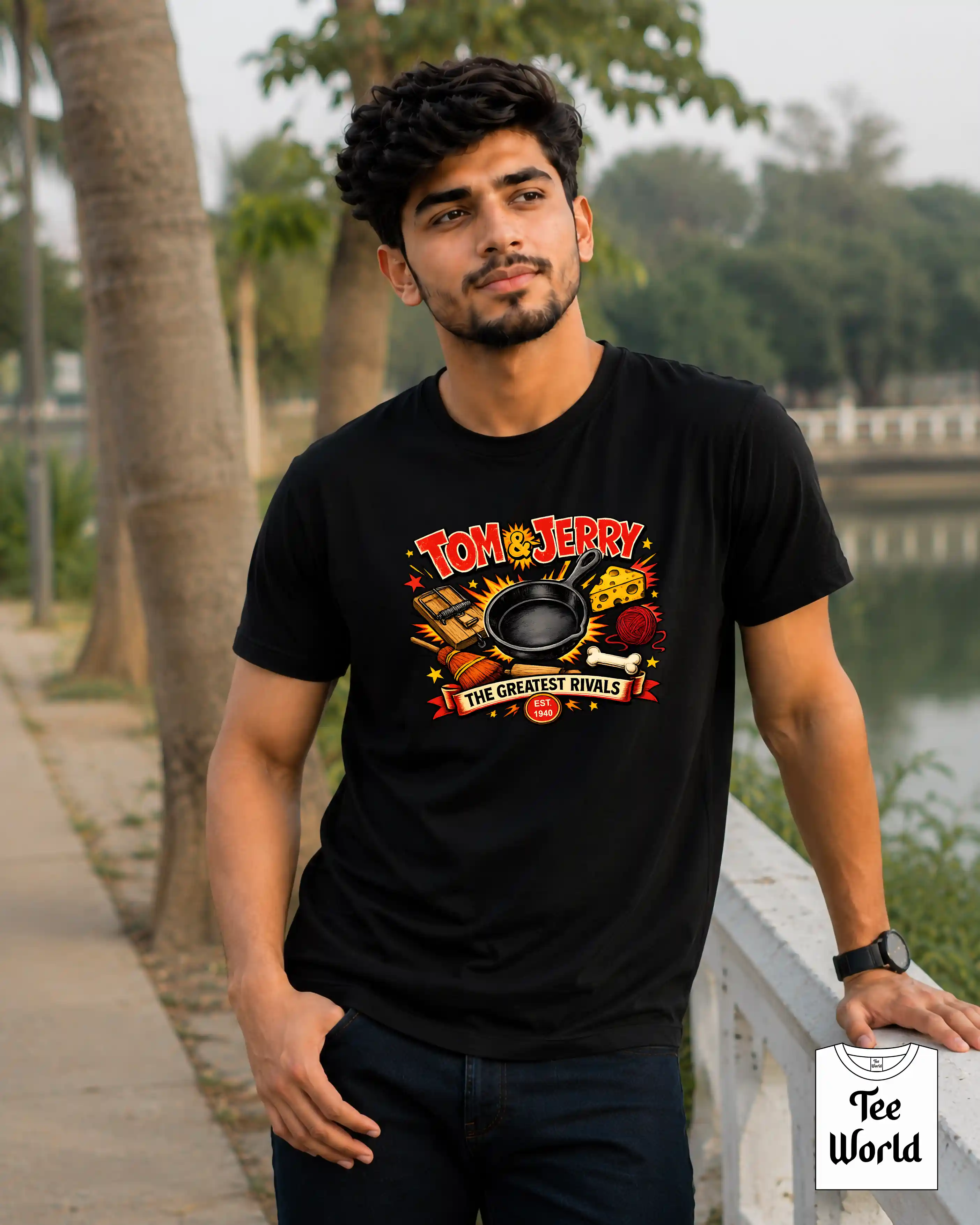 No. 1 Captivating Tom and Jerry T-Shirt Bangladesh - 100% Premium Cotton 13 Tom and Jerry T-Shirt Bangladesh